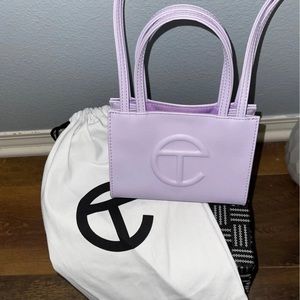 Telfar Small Lavander Shopping Bag